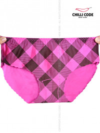 Dámské kalhotky Stripes Cubes - růžová
